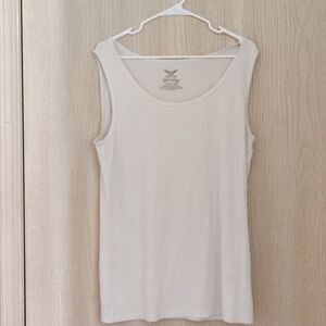 Faded Glory Women's Ivory Tank Top